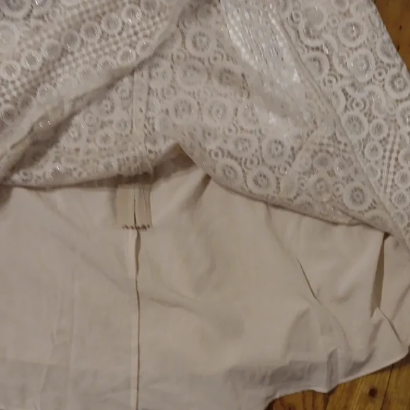 BCBGMaxAzria Ivory Lace Dress - Picture 7 of 7